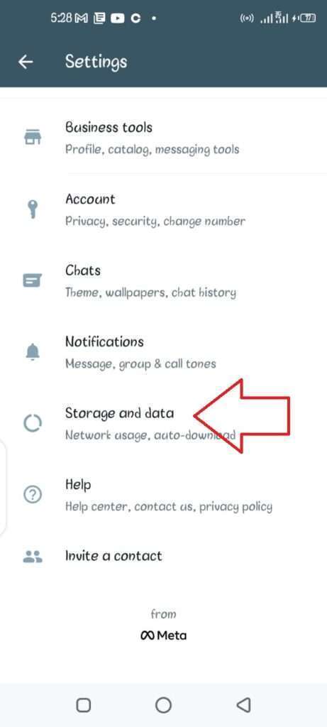  Storage and data