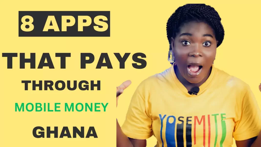Apps That Pay Through Mobile Money In Ghana