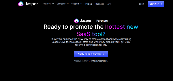 How to Join Jasper Affiliate Partner Program