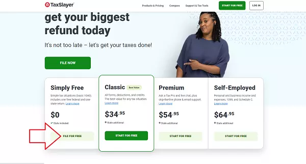 How To Use Taxslayer To File Tax Return - file for free 
